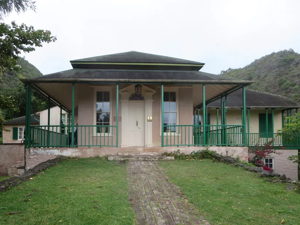 Napoleon Bonaparte spent his first two months on St Helena Island at Briars Pavilion, originally a summerhouse on the Balcombe Estate at Alarm Forest.