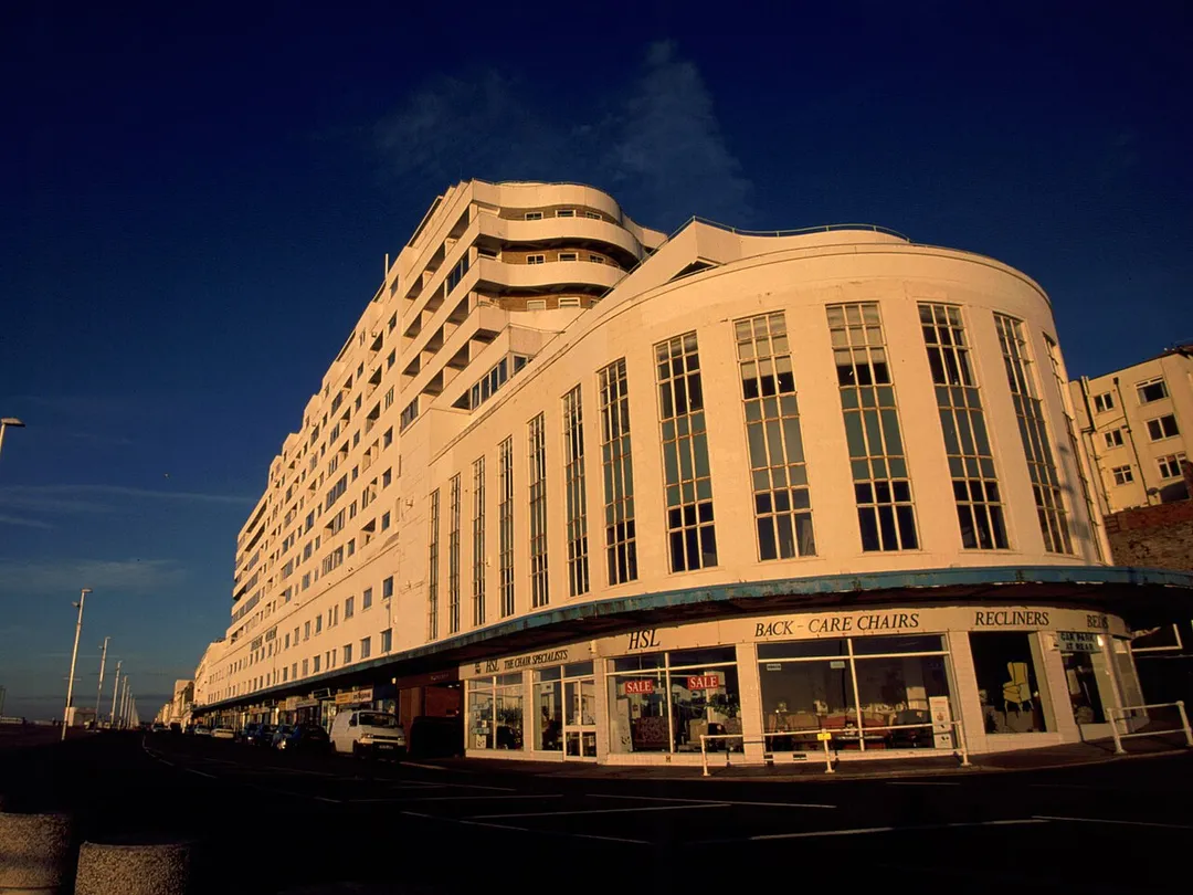 Marine Court on St Leonards sea front