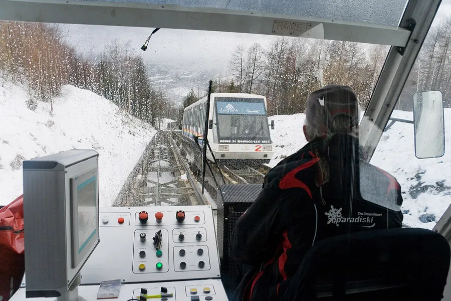 'Arc en Ciel' funicular railway