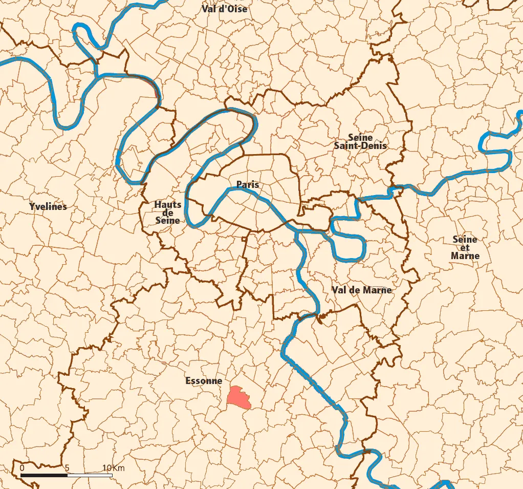 Created map myself.