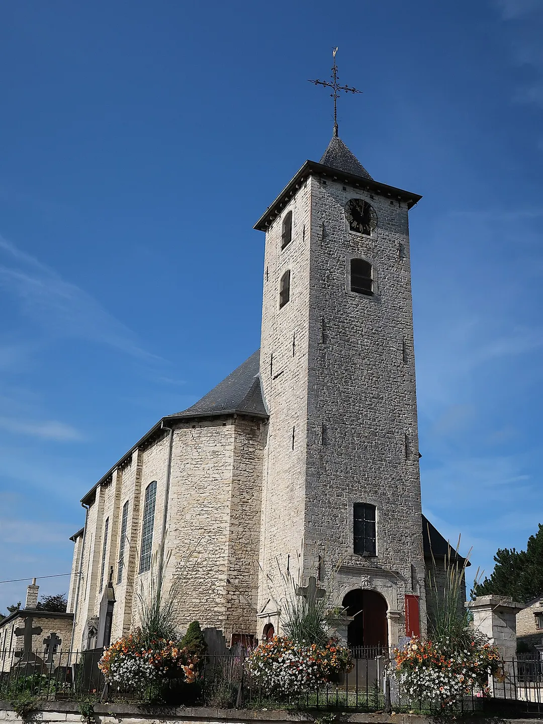 Eglise Saint-Rémy de Saint-Rémy-Geest (Jodoigne), bâti entre 1760 et 1798