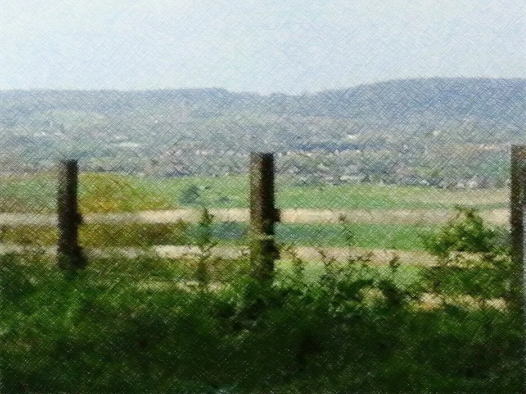 Les collines du coté de Dergneau
