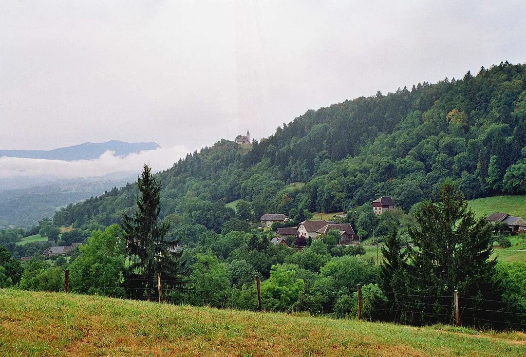 Village of Saint-Sylvestre (Haute-Savoie, France)