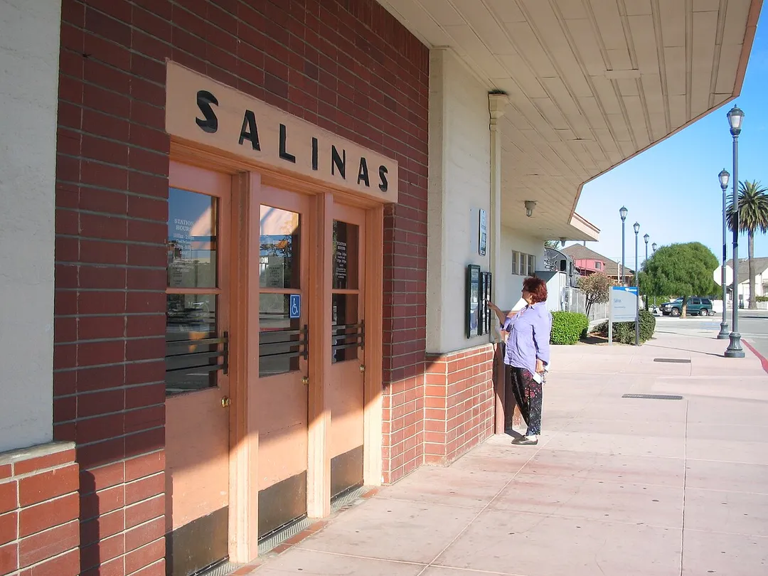 Train station in Salinas, California.