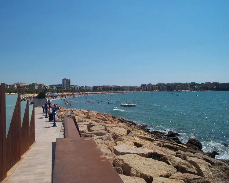 Salou, Spain, Beach and Port