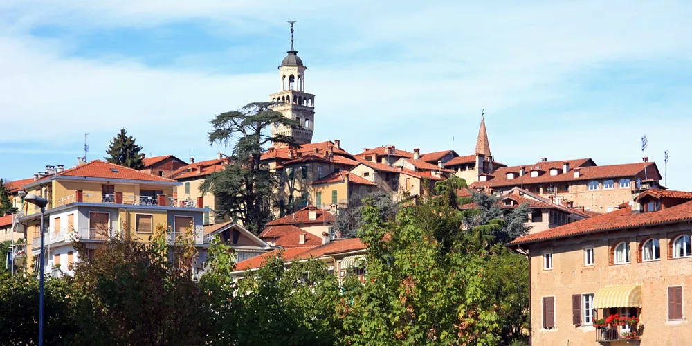 View of Saluzzo, Cuneo, Italy
