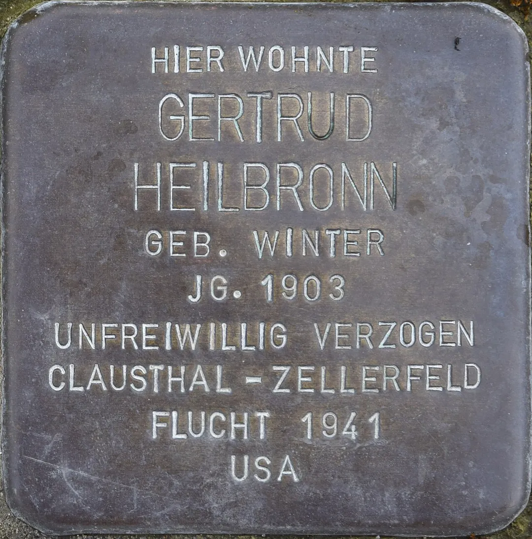 Stolperstein in Salzhemmendorf für Gertrud Heilbronn
