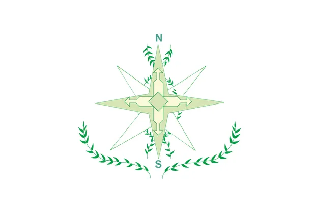 Flag of the administrative region of Samambaia, in the Federal District, Brazil.
