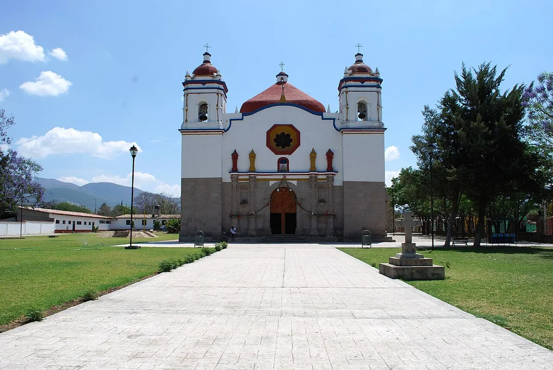 Parish of San Bartolo in San Bartolo Coyotepec, Oaxaca, Mexico