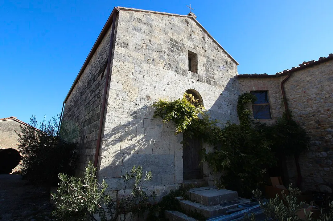 Church San Donato, in San Donato, hamlet of San Gimignano, Val d'Elsa, Province of Siena, Tuscany, Italy