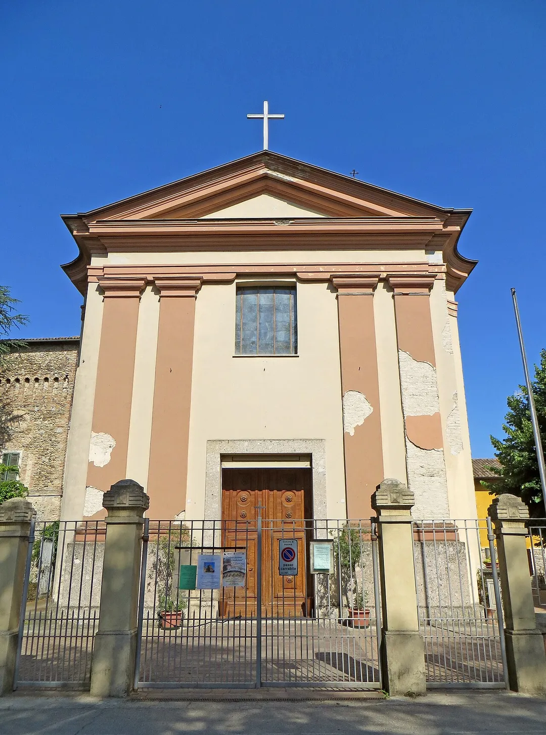 Chiesa di San Donnino (Panocchia, Parma) - facciata