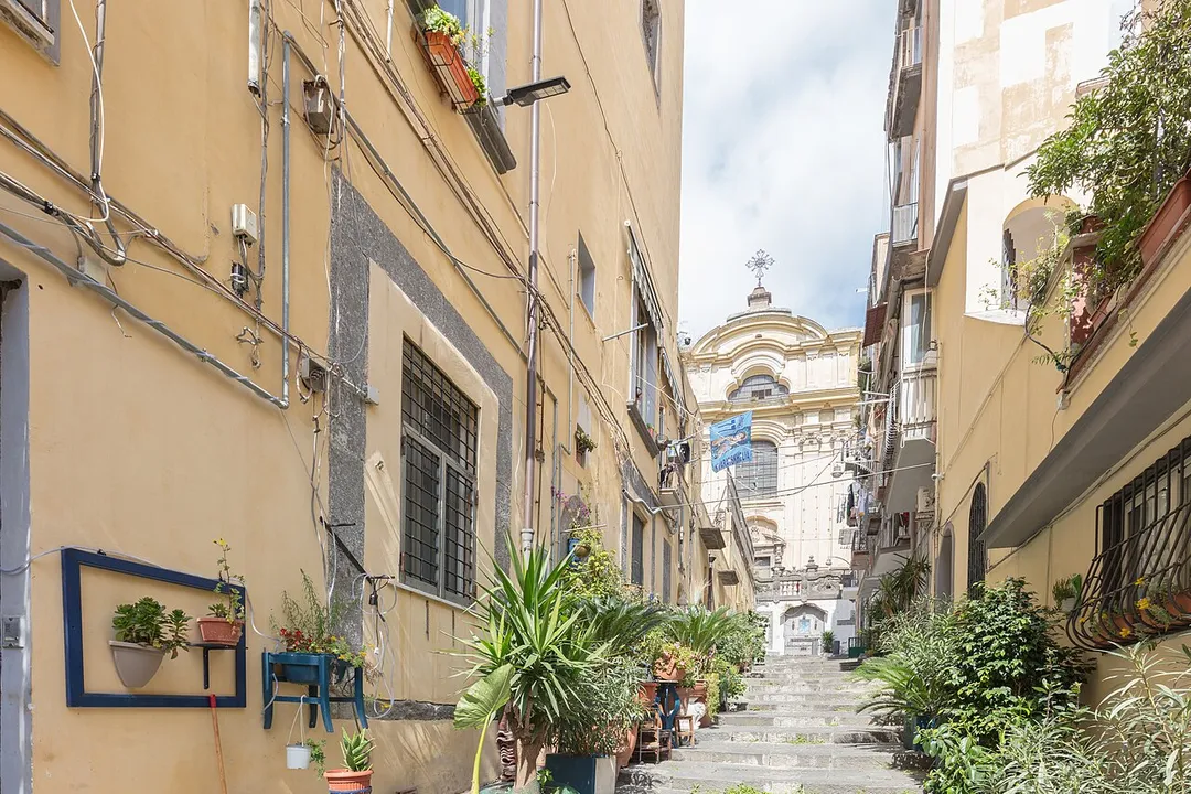 Rampe San Marcellino, Naples, Italy