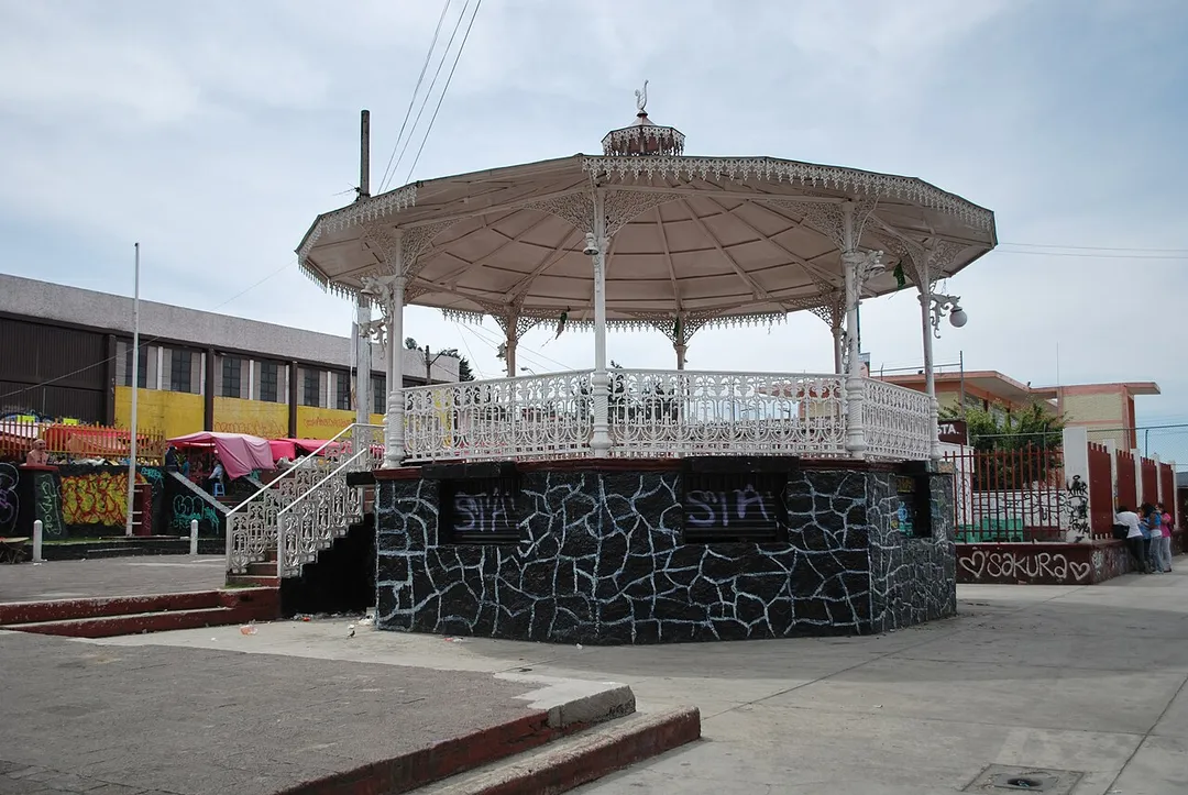 Kiosk in San Miguel Ajusco, Tlalpan, Mexico City