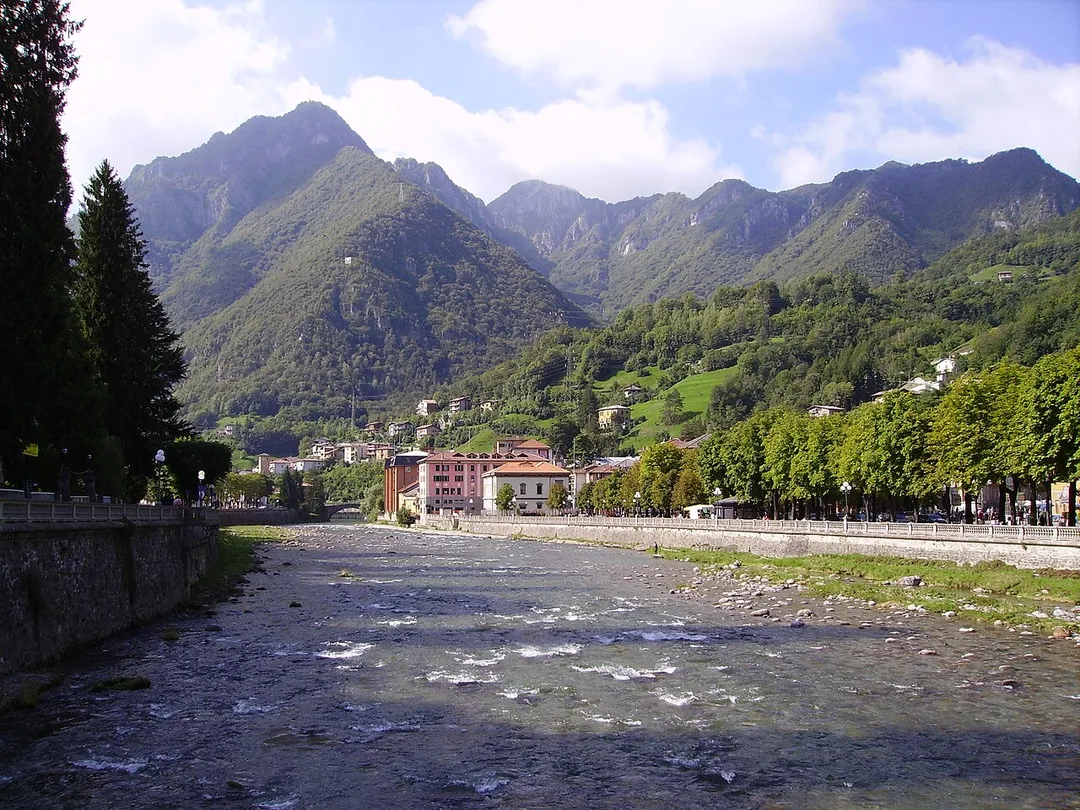 Il Brembo a San Pellegrino Terme