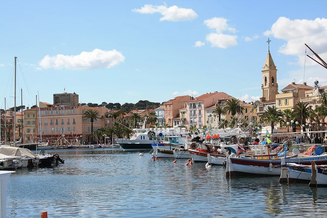 View of Sanary-sur-Mer (France)