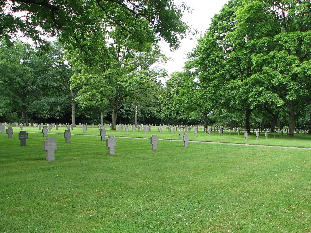 Sandweiler German war cemetery in Luxembourg