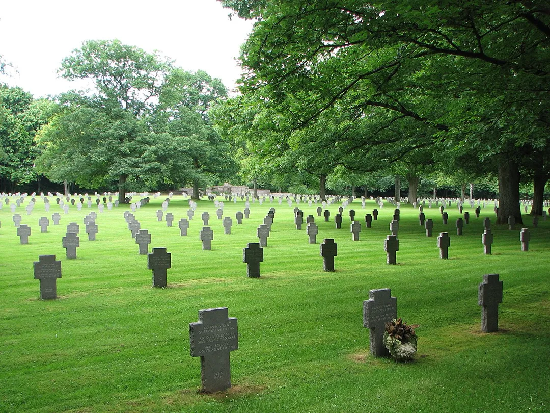Sandweiler German war cemetery  in Luxembourg