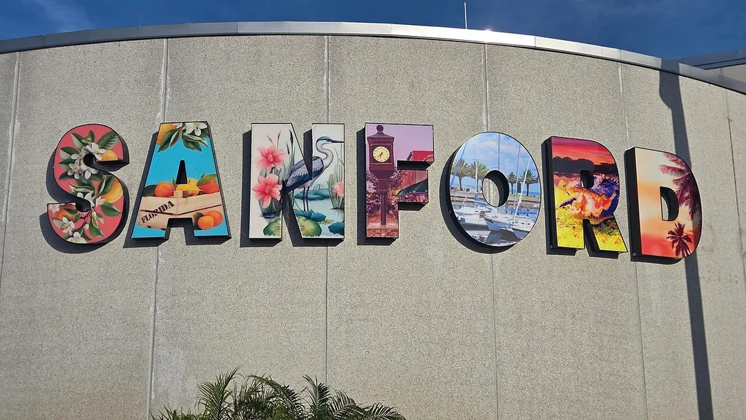 City hall updated sign