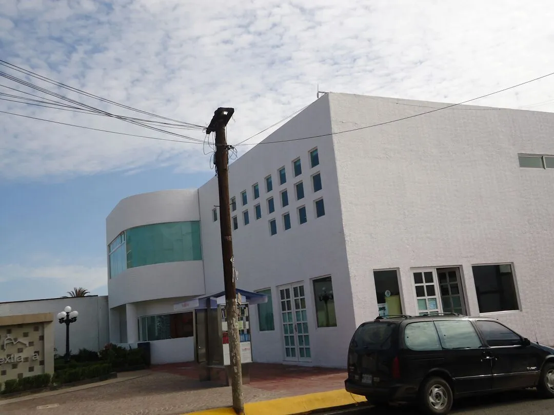 Facha del centro cultural Santa Ana Nextlalpan