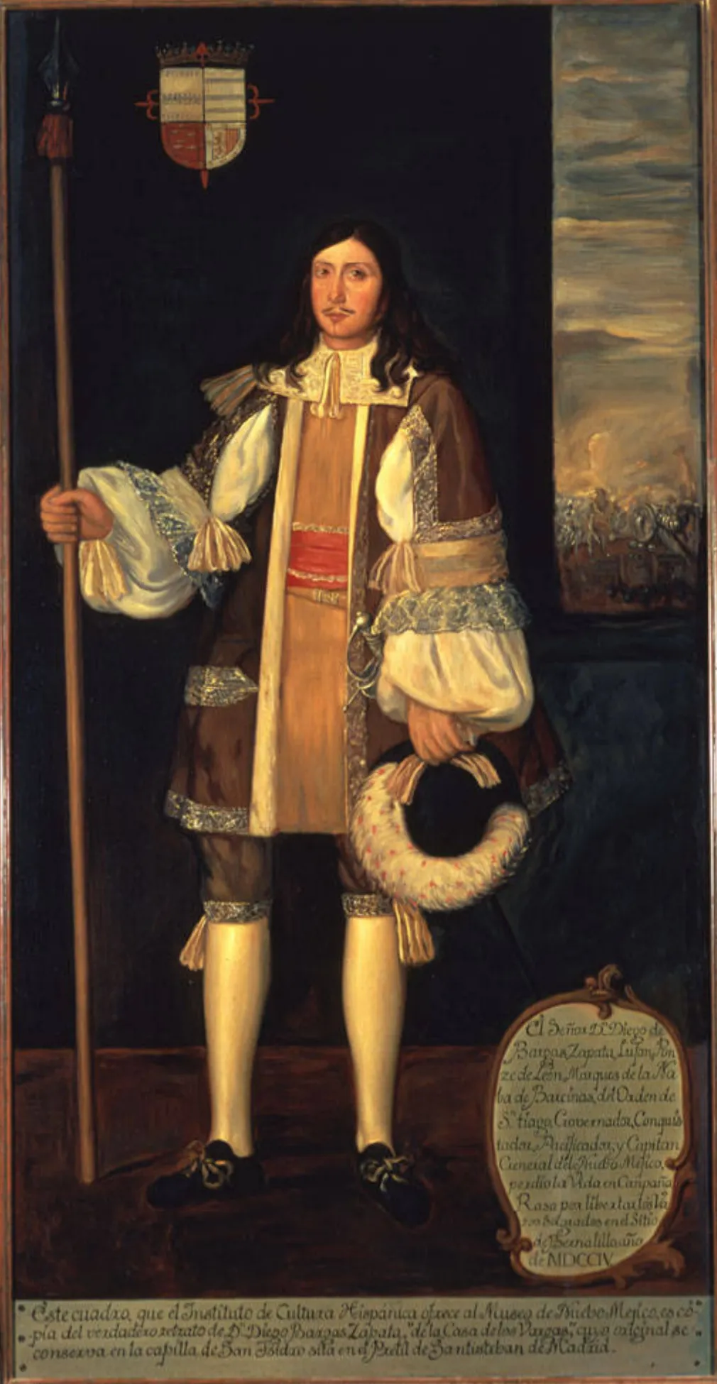 Portrait of Diego de Vargas (1643-1704)