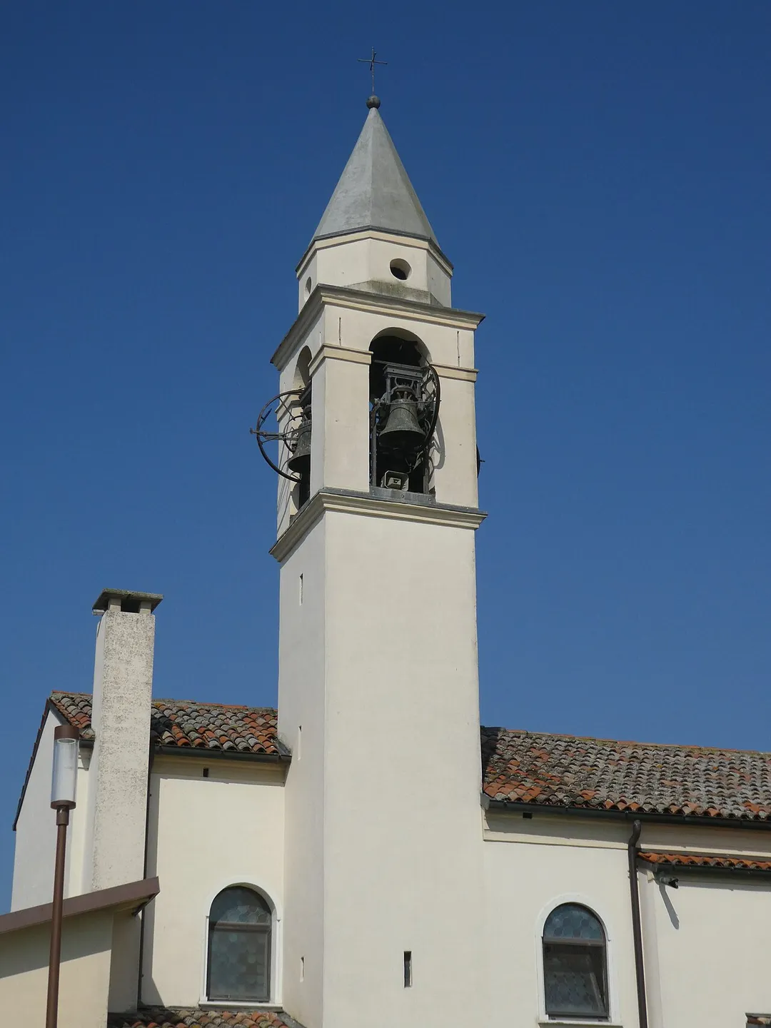 Lova (Campagna Lupia, Veneto, Italy), Saint Justina church - Belltower