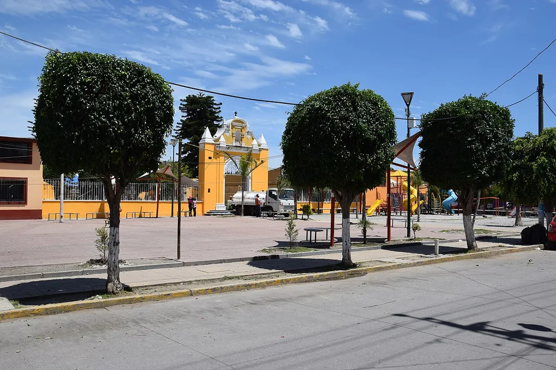 Santiago Momoxpan, municipio de San Pedro Cholula, estado de Puebla, México.