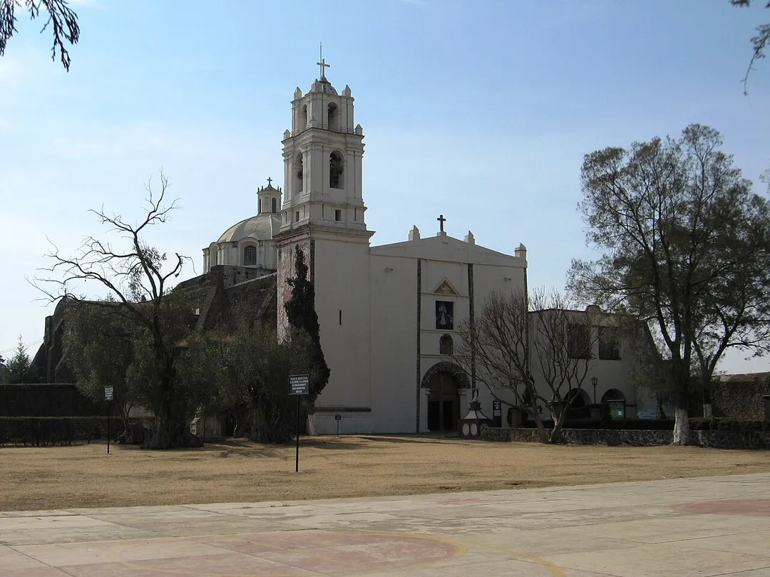 Parish of San Juan Bautista in Tenango del Aire, Mexico State, Mexico