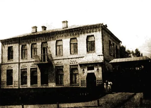 Building designed by Ukrainian architect-artist Vasyl Krychevsky