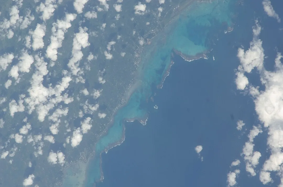 View of Samoa taken during ISS Expedition 18.