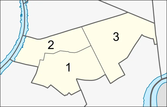 Map of the district (khet) of Sathon, Bangkok, Thailand, with the subdistricts (khwaeng) numbered.
Thung Wat Don
Yan Nawa
Thung Maha Mek