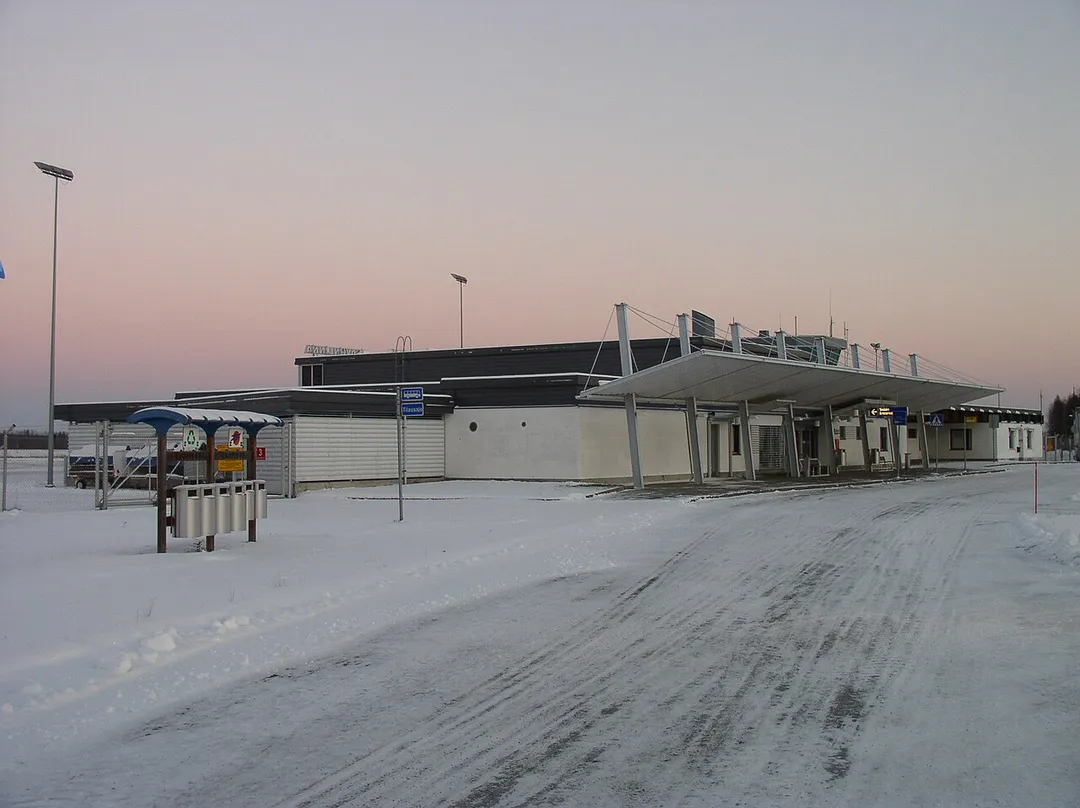 Savonlinna Airport, Savonlinna, Finland, terminal building