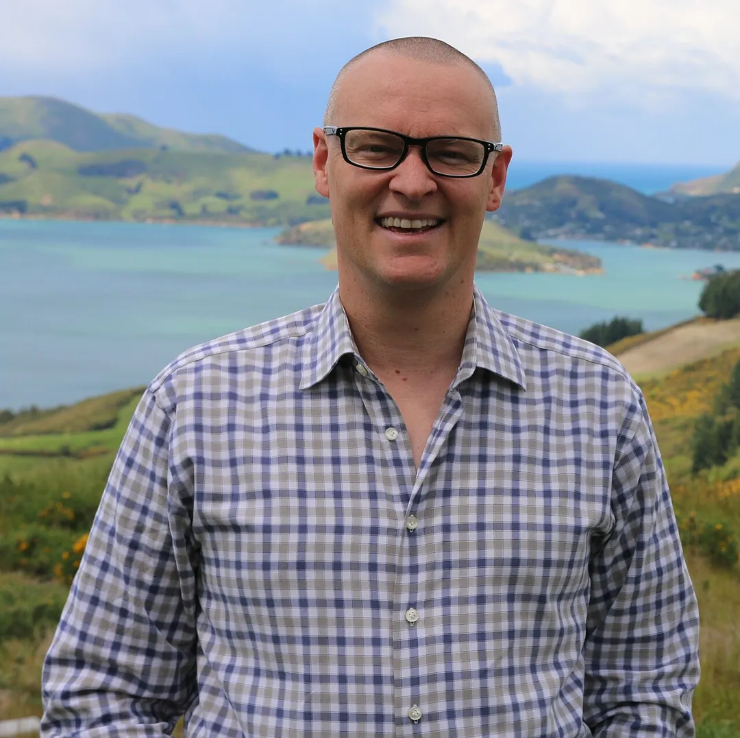 David Clark in Sawyers bay