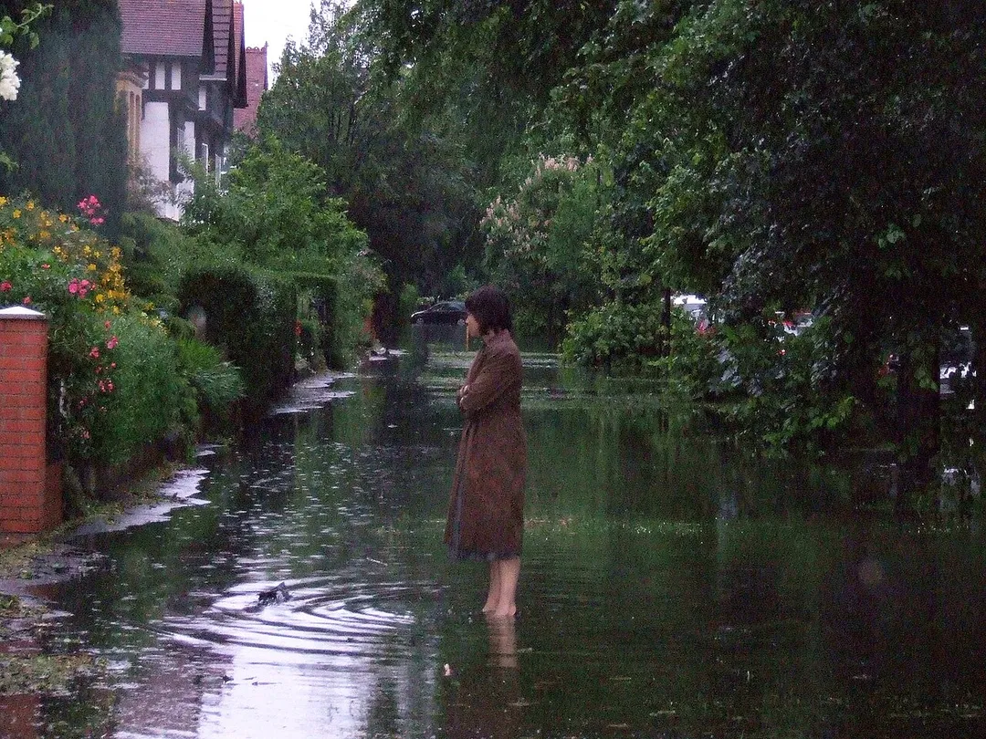 Floods in Hull, England. (photo 25 June 2007)