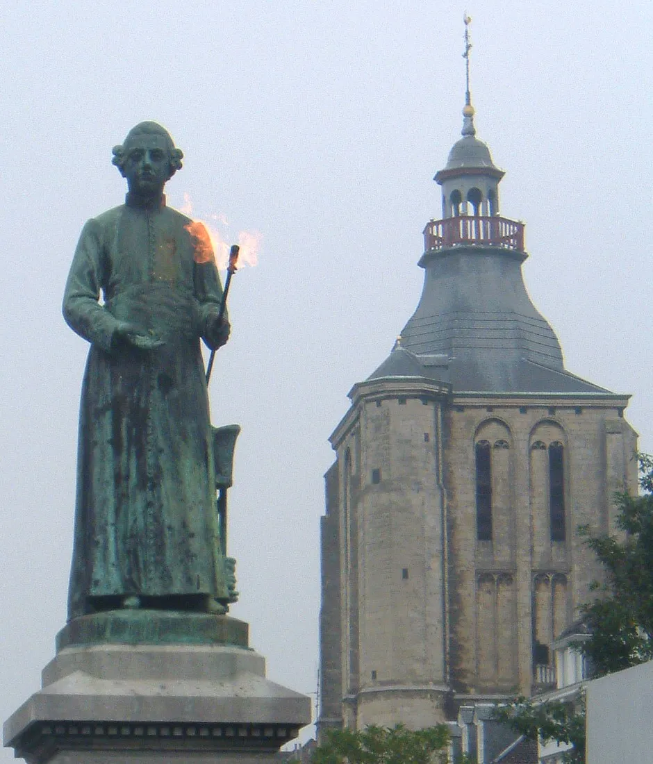 Statue of Jan Pieter Minckelers in Maastricht