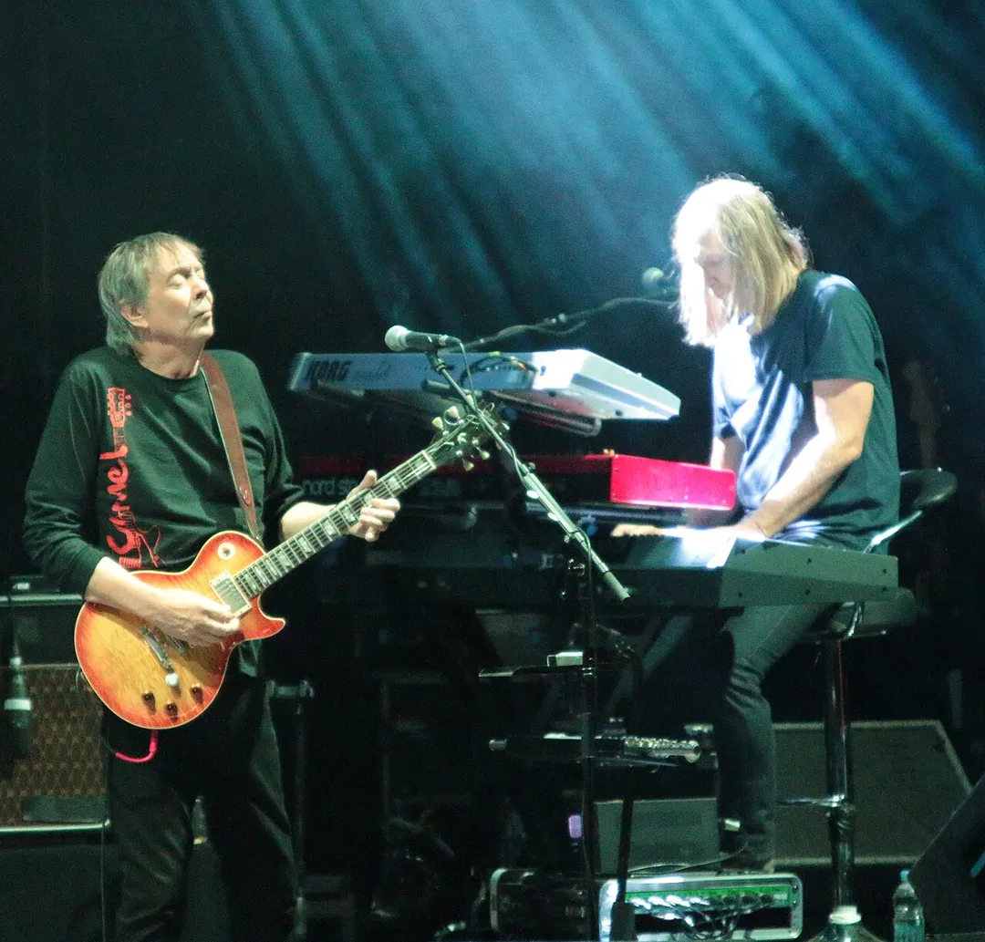 Mote Park, Maidstone 25th July 2015 - Andy Latimer &amp; Camel storm throuigh a great set featuring material from the whole career to a rapturous reception from the large crowd in front of the Prog Stage.