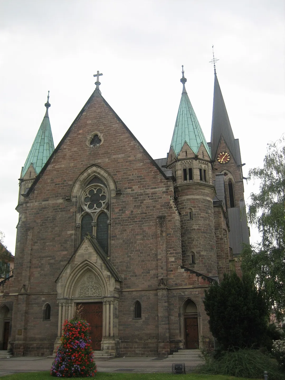 Église catholique à Schiltigheim, France