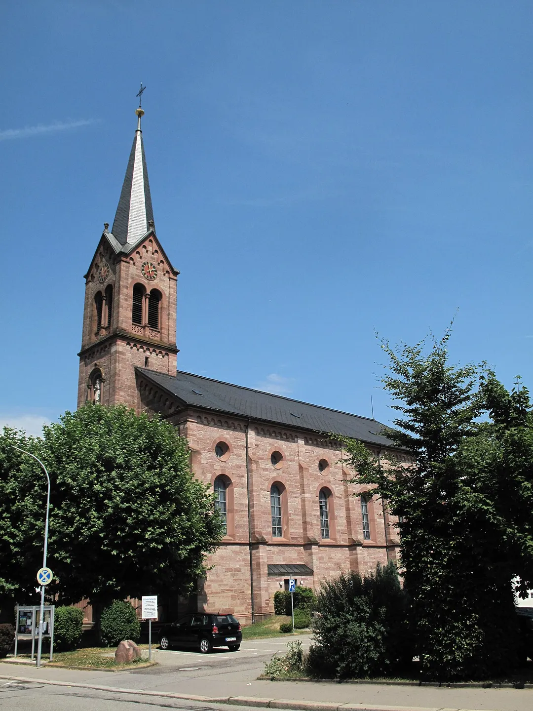 Schopfheim, catholic church