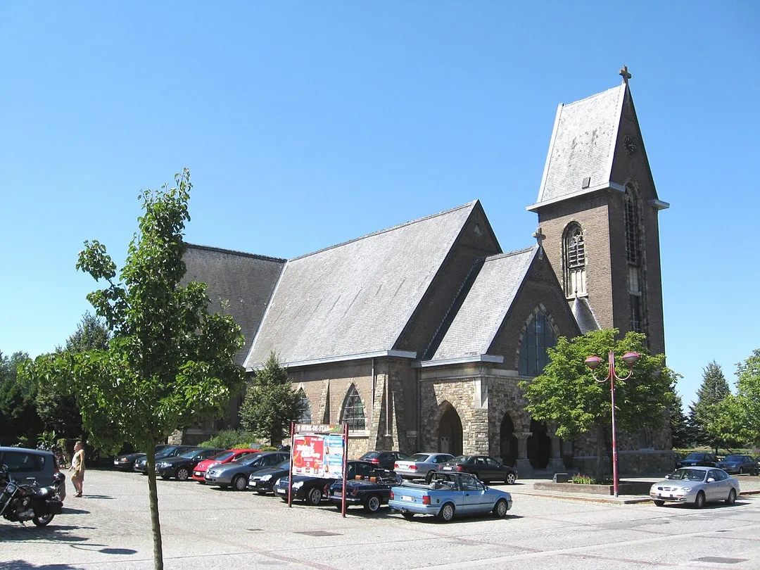 Church of Saint John the Baptist in Schulen, Herk-de-Stad, Limburg, Belgium