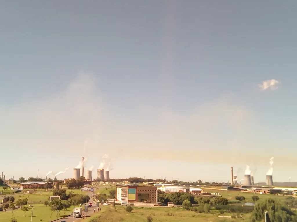 Sasol Secunda Facility emissions.