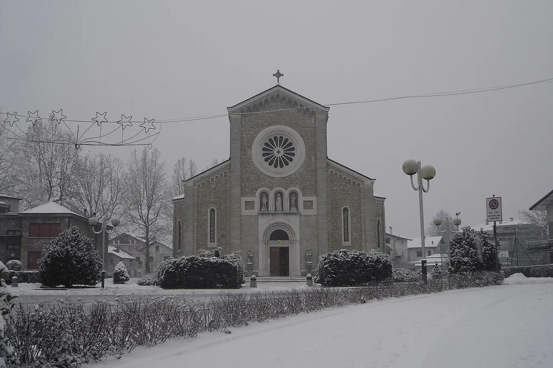Sedico: la chiesa parrocchiale di Santa Maria Annunziata.
