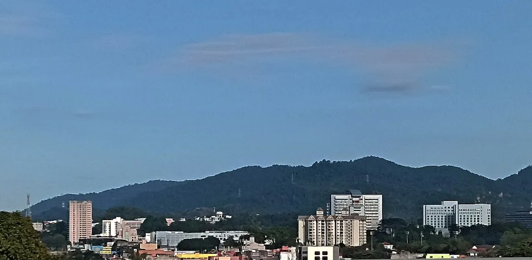 View of downtown Seremban skyline taken from the Seremban Inner Ring Road, as of 2025