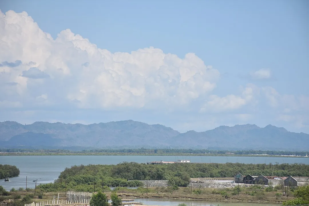 Bangladesh-Myanmar border near BGB ghat, Teknaf