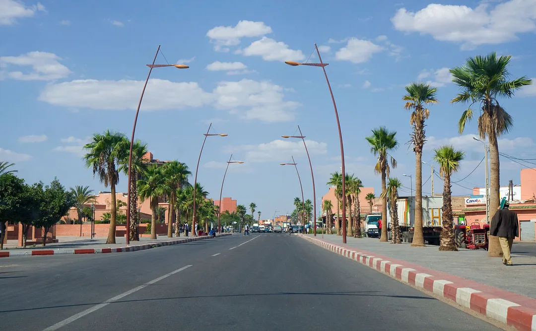 Entrance to Settat, Morocco