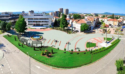 The new city center of Sevlievo
