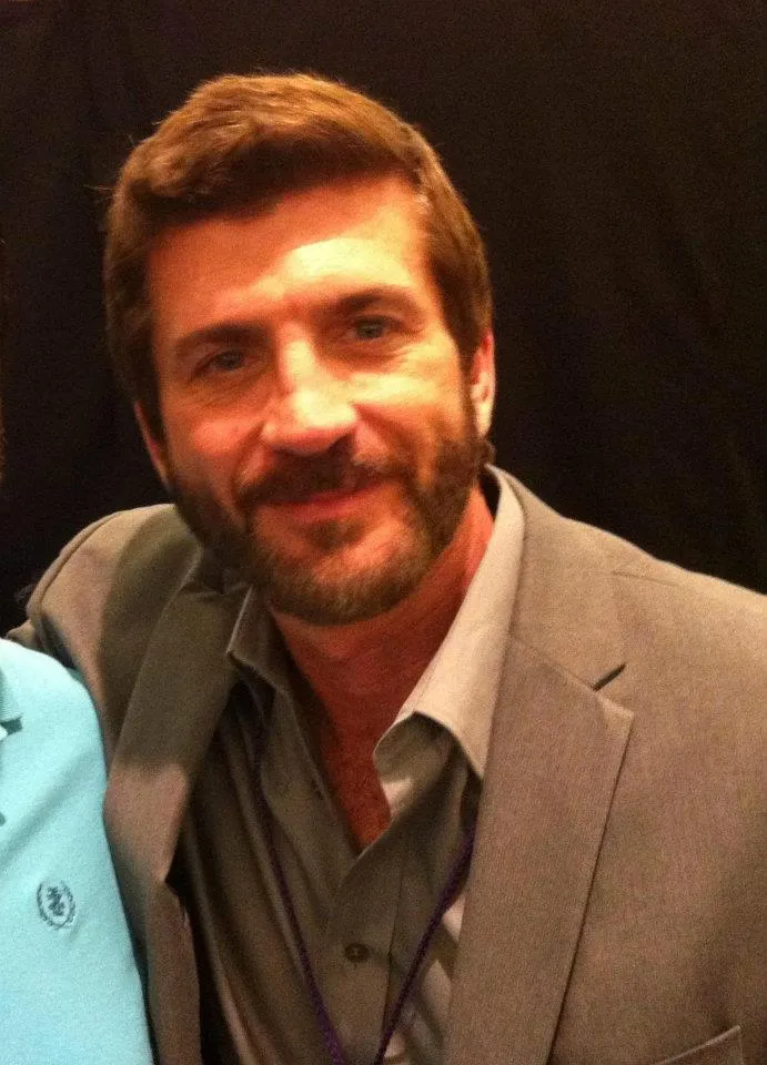 Candid photo of actor Joe Lando taken in Burbank, California on Saturday, April 21, 2012.