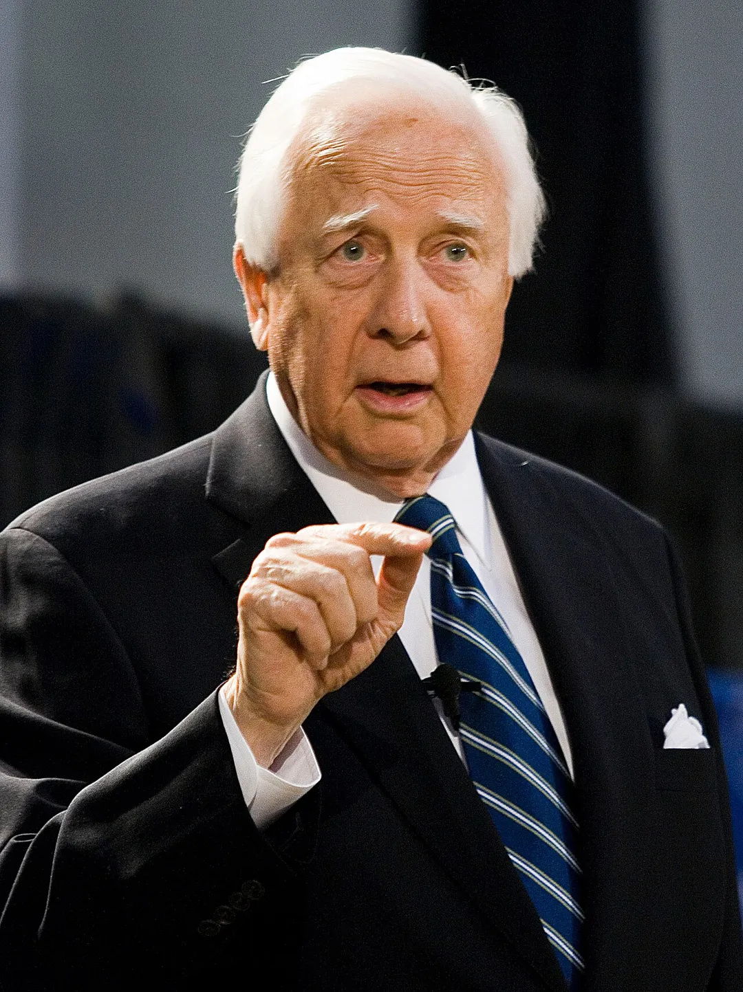 David McCullough speaking at Emory University.