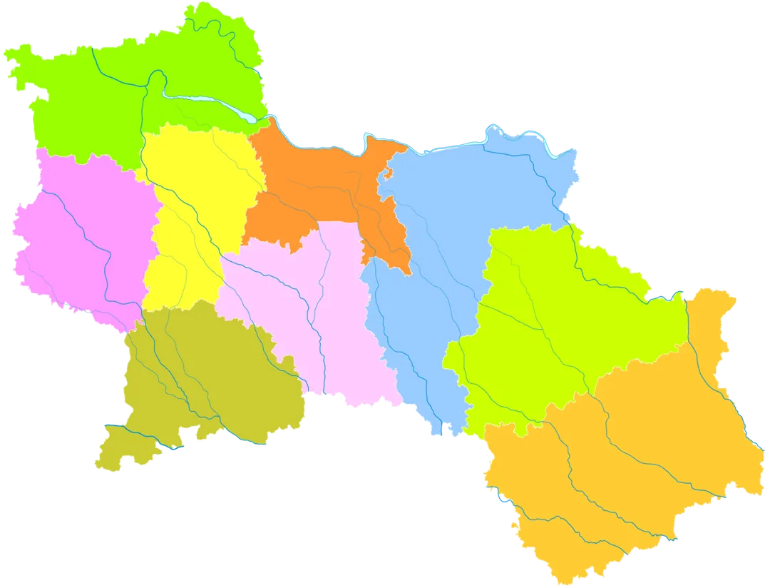 administrative divisions of Shangqiu City, Henan, China