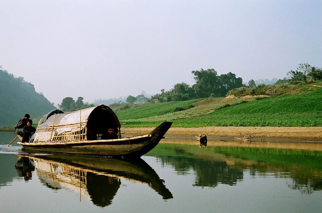 River Sangu in Bandarban, Bangladesh