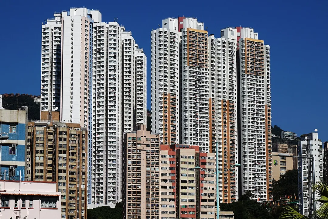 Shek Pai Wan Estate in Aberdeen, Hong Kong.