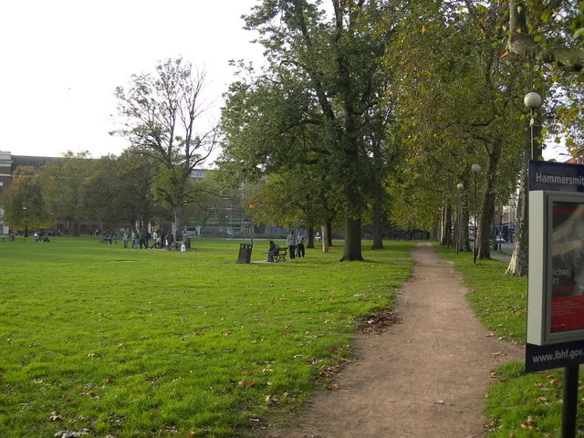 Shepherds Bush Common Picture taken near Caxton Road junction